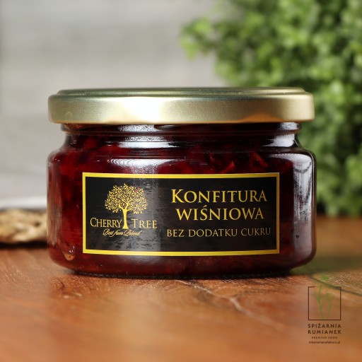Višňový džem bez cukru 235g Čerešňový strom