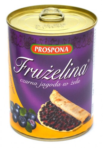 Frużelina čučoriedkový gél Prospona 380 g
