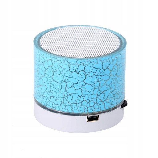 PRENOSNÝ REPRODUKTOR NA BATÉRIU MP3 FM RÁDIO SD USB LED PODSVIETENIE