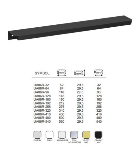 KĽÚČKA HRANA UA06 ELEKTROPOLISKA 64/84mm ZAHRAN. UA06-64-ELE-ZAO AMIX