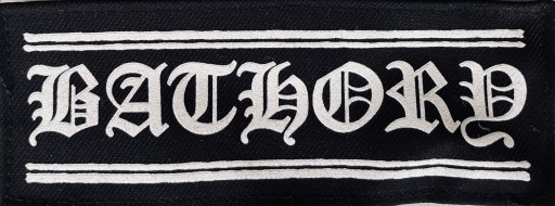 BATHORY (229) šije black metal