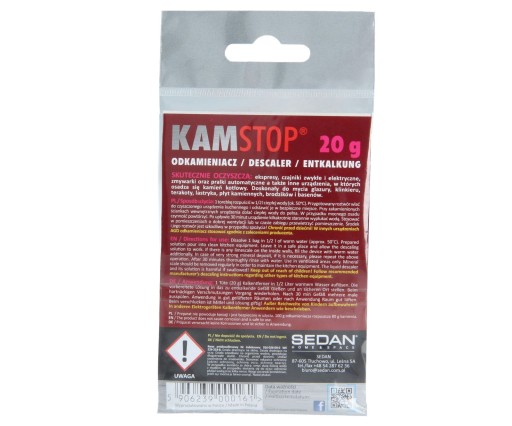 ODVÁPŇOVAČ pre kanvice KamStop 20g