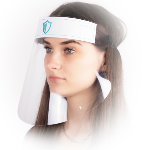 Tvárový štít, ochranná maska, pokrývka tváre, nos, ústa