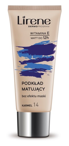 Lirene Mattifying Fluid Nature Matte 14 karamel
