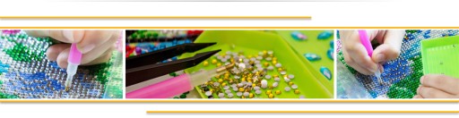 Diamantové vyšívacie pero Crystal Pink