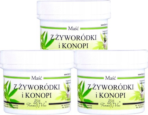 KONOPNÁ A KONOPNÁ masť 50 ML / FARMA - VIX