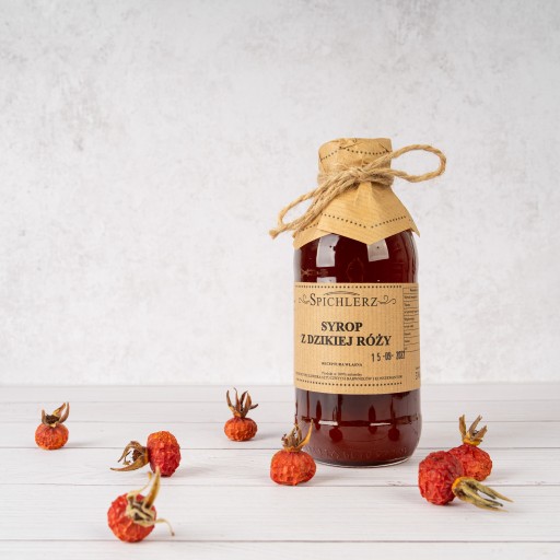 Sirup z divokej ruže ~ 330 ml z poľskej ruže