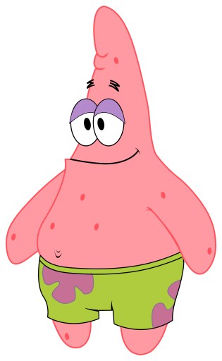 NÁLEPKA NA OKNO NÁBYTOK ZRKADLO SPONGEBOB PATRICK
