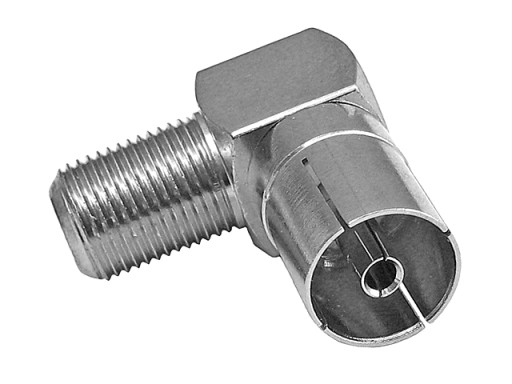 Anténny adaptér TV/gn-F/gn uhlový HQ 75Ohm