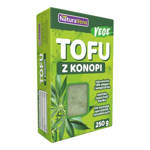 Tofu Konopné kocky 250 g Naturavena