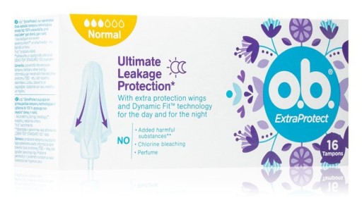 JOHNSON OB Tampóny Extra Protect Normal 16 ks.