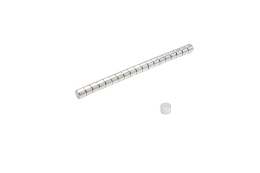 Neodymový cylindrický magnet MW 4x3 N38 10 ks