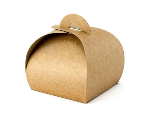 Boxy pre hostí - kraft, 10 ks.
