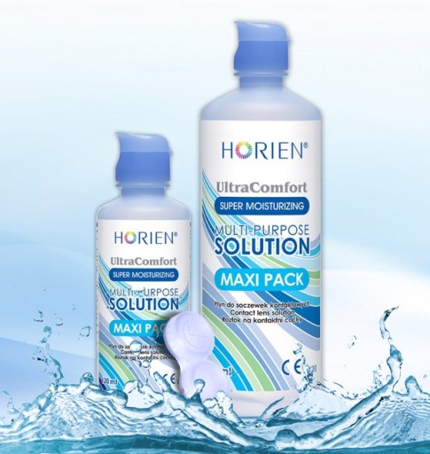 HORIEN ULTRA COMFORT MAXI BALENIE 360ML+ 120ML TEKUTINY NA KONTAKTNÉ ŠOŠOVKY