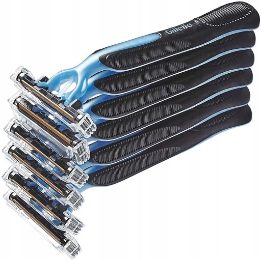 Gillette Blue 3 Smooth jednorazový holiaci strojček 6 ks.