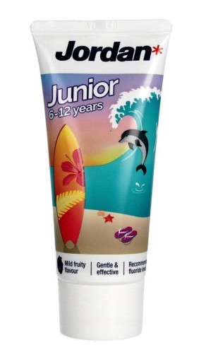 JORDAN JUNIOR ZUBNÁ PASTA PRE DETI 6-12 ROKOV 50 ml