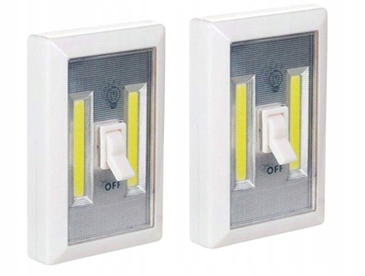 Bezdrôtová LED COB magnetická lampa s vypínačom