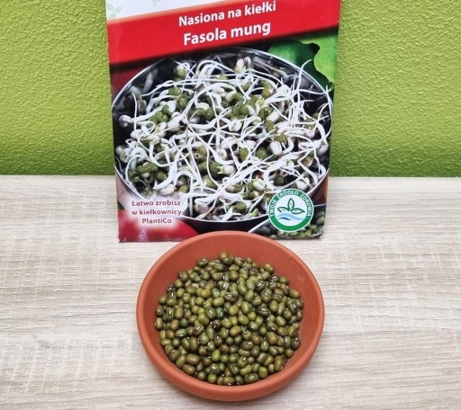 MUNG BEANS zlatá fazuľka, semienka na klíčky 40g