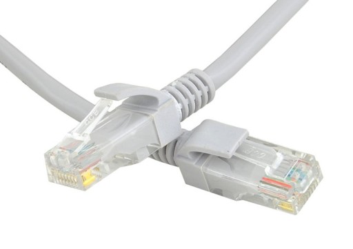 LAN ETHERNET SKÚTENÝ PÁR ZLATÝ RJ45 5M LAN ETHERNETOVÝ KÁBEL