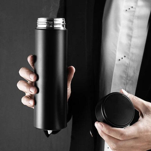 TERMÁLNY HRNEK THERMAL LED THERMAL 500ml NA KÁVU, ČAJ, DOTYK PRE CAR PRO