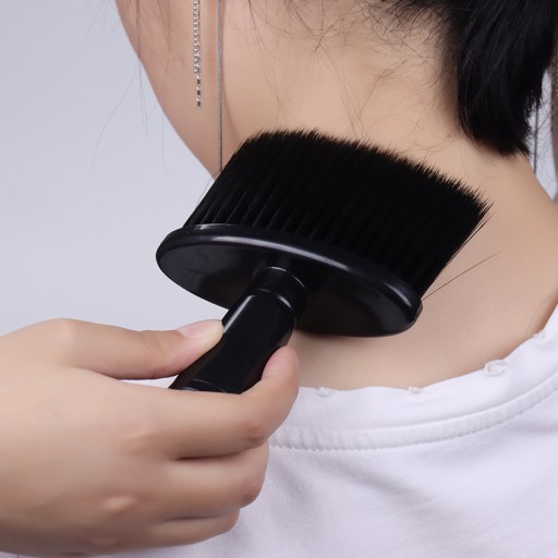 BRUSH Neck Barber Kaderníctvo VLASY Black Barber