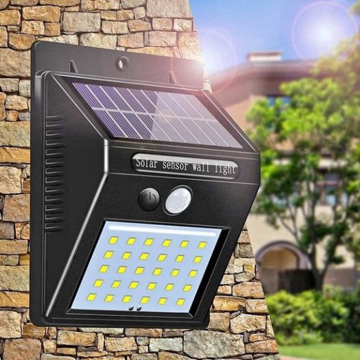 20LED SOLÁRNE LAMPY S POHYBOVÝM A SNÍMAČOM SÚMRAK