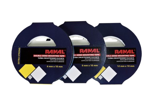 Obojstranná automobilová montážna páska 6mm x 10m RANAL