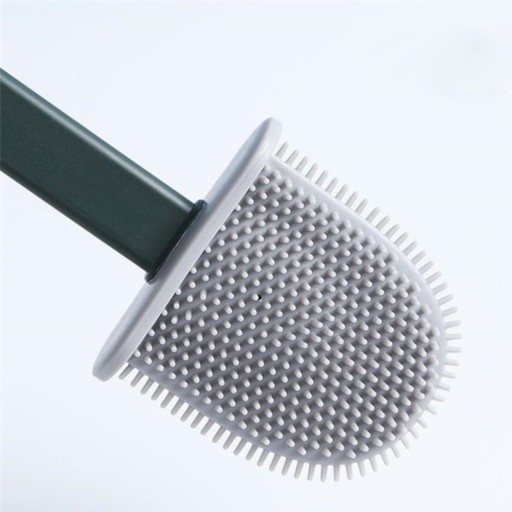 Silikónová WC kefa pre kúpeľňové WC
