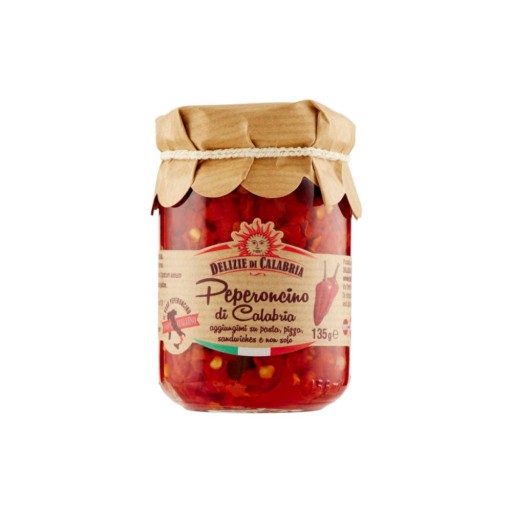 Delizie Di Calabria chilli paprička v olivovom oleji 135g