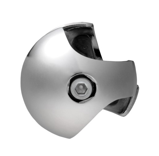 DVOJITÝ ĽAVÝ KONEKTOR R-6SX PRE POTRUBIE FI 25 CHROM.