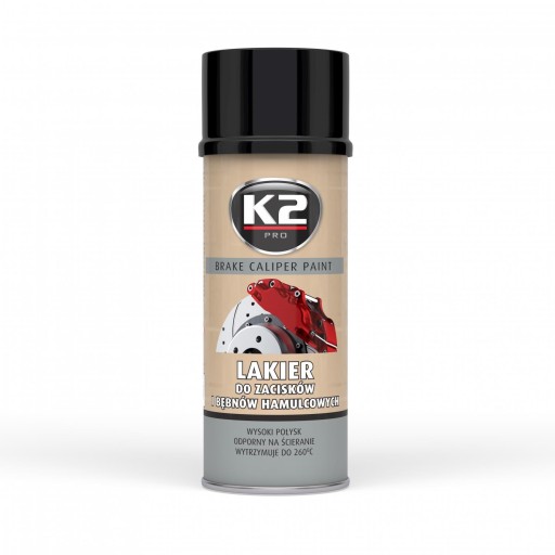 K2 BRZDOVÝ STRMEN ČIERNA FARBA 400ml