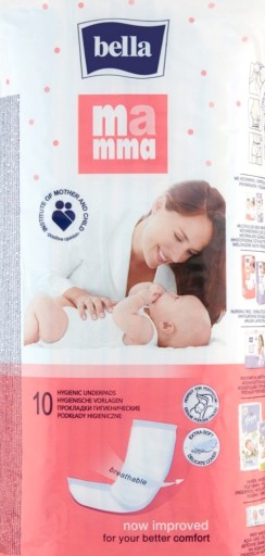 BELLA Mamma popôrodné hygienické vložky 10 ks