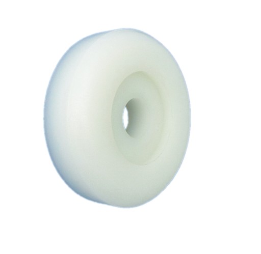 Polyamidový valček na brány bez ložísk, priemer 88mm, priemer 20mm