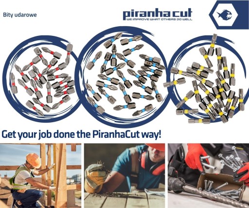 Nárazový bit PiranhaCut Bit PH2 25mm