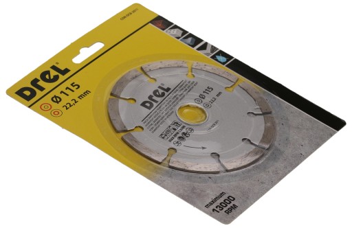 SEGMENTOVANÝ DIAMANTOVÝ KOTOUČ NA BETÓN 115 mm