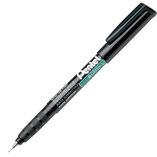 Ultra tenký permanentný popisovač PENTEL NMF50 čierny