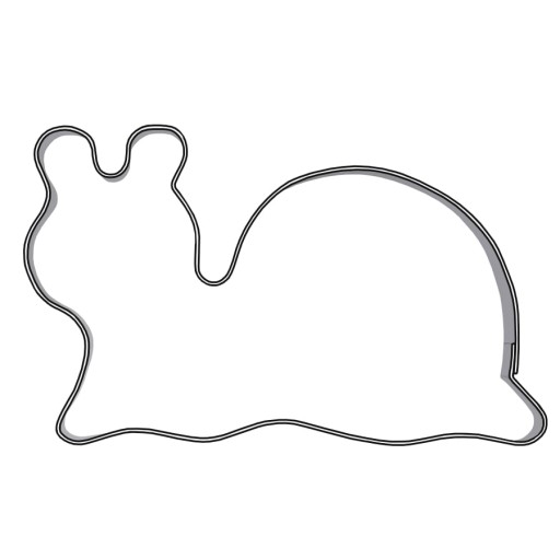 Vykrajovačka na slimáky, formička 14 cm, EkoForemki