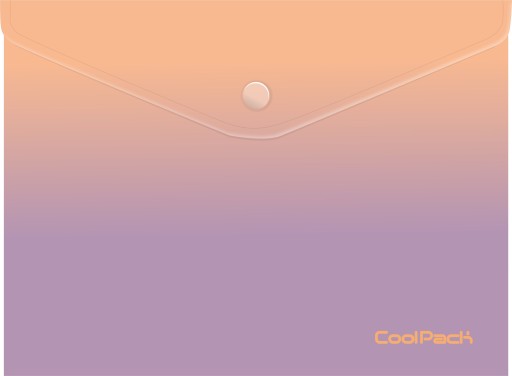 CoolPack obálka A4 s patentným uzáverom Gradient berry