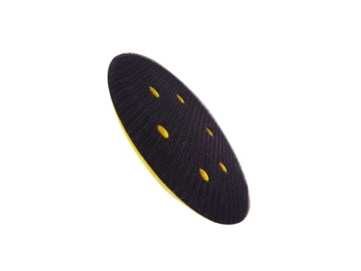 LEŠTIACI KOTÚČ DO PNEUMATICKEJ BRÚSKY KOTOUČ NA VELCRO 150mm 6 OTVOROV