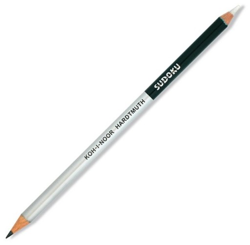KOH-I-NOOR Ceruzka s gumou na sudoku krížovky 2B