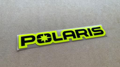 Samolepky Polaris 17cm Fluo - Nové logo