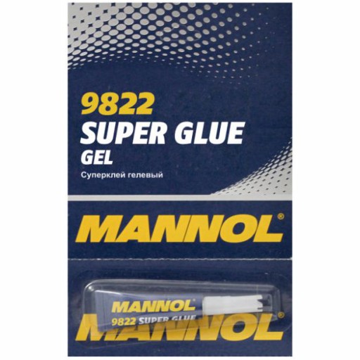 MANNOL-GEL 3g kyanoakrylátové lepidlo - tuba