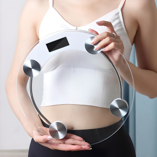 KÚPEĽŇOVÁ VÁHA ELEKTRONICKÁ SKLENENÁ LCD KG SLIM PRECIZNÁ