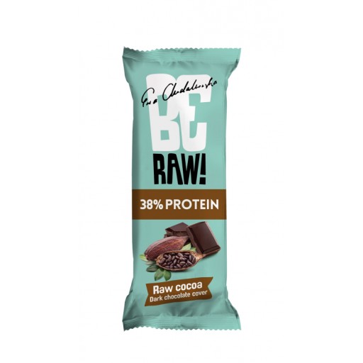 BeRAW COCOA Kakaová proteínová tyčinka v čokoláde