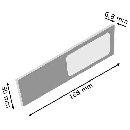 LED pod skrinkové osvetlenie 4W neutrálne 4000K sivá
