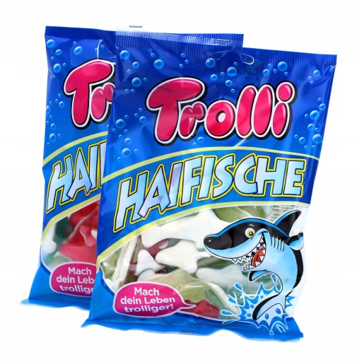Ovocné želé TROLS ŽRALOKY Žraloky Tutti - Frutti