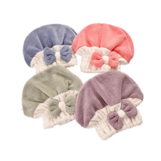 Čiapka s turbanom, uterák na sušenie vlasov s mikrovláknom