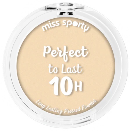 MISS SPORTY Perfect to Last púder 010 Porcelain