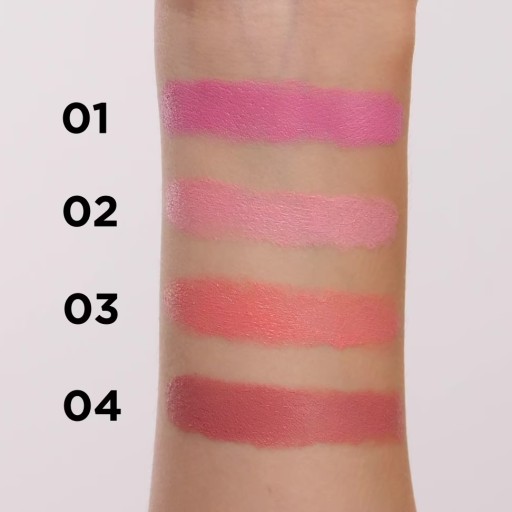 Eveline FULL HD Blush Krémová Blush Stick Wet Contouring 03