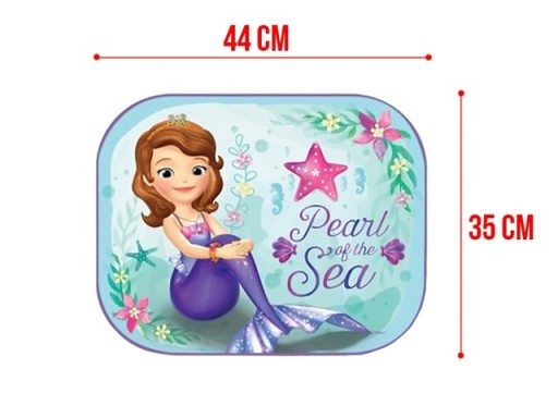 SIDE CURNS 2 KS 44*35CM PRINCEZNÁ SOFIA SOPHIA PRVÁ